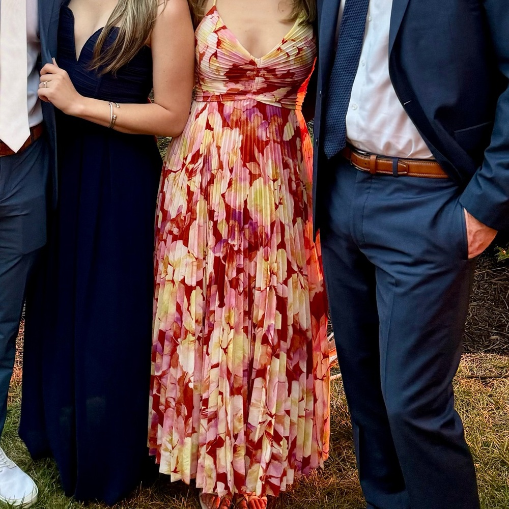 ASTR The Label Vibrant Floral Maxi Dress